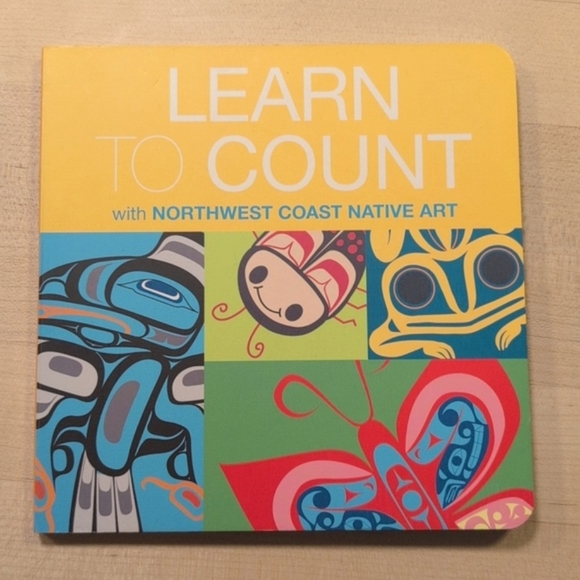 northwest coast native art 3 pc baby toddler board book bundle alphabet colours - Picture 7 of 10